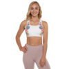 3D Colors Padded Sports Bra
