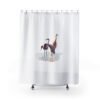 The Three Cranes Shower Curtains