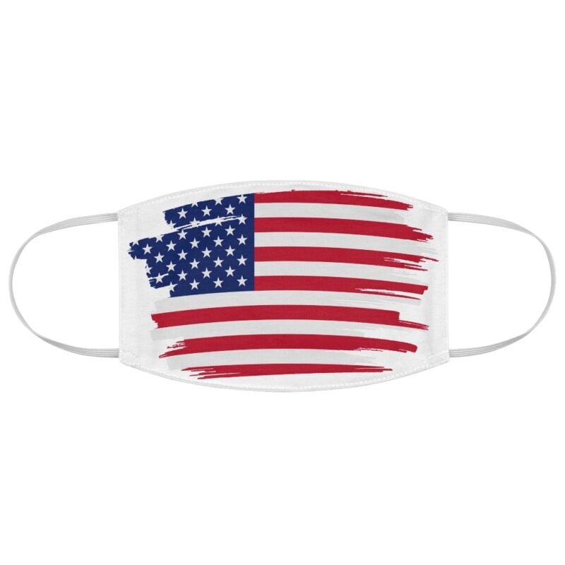 USA Flag Fabric Face Mask