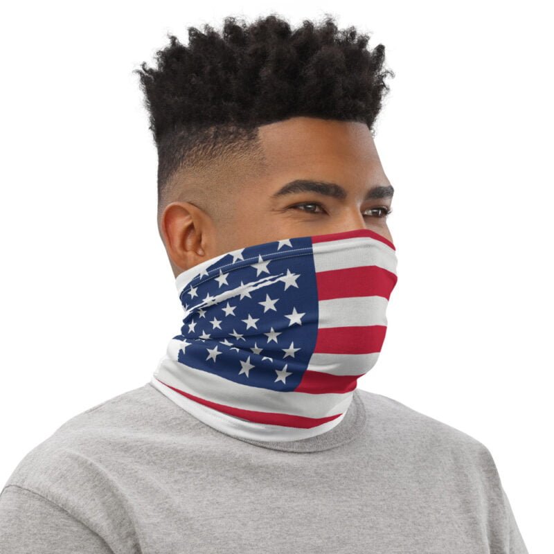 USA Flag Neck Gaiter - Image 2