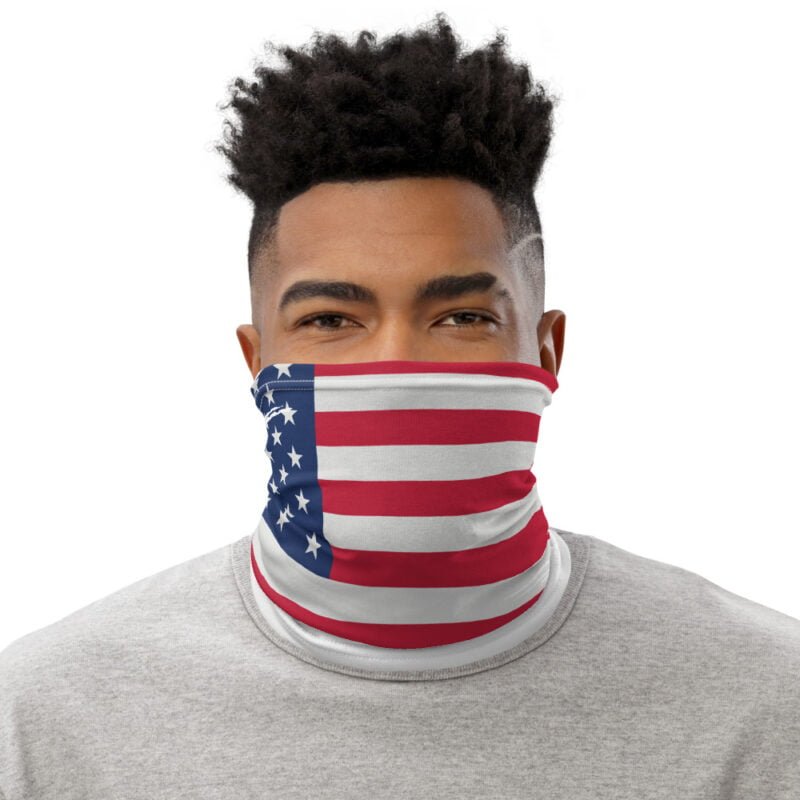 USA Flag Neck Gaiter