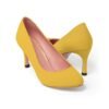 Yellow Women's High Heels