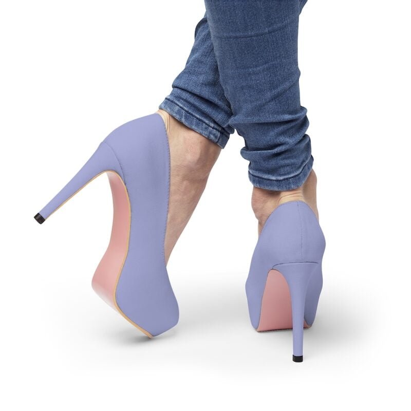 Purple Women's Platform Heels