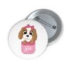 Cute Baby Dog Pin Buttons