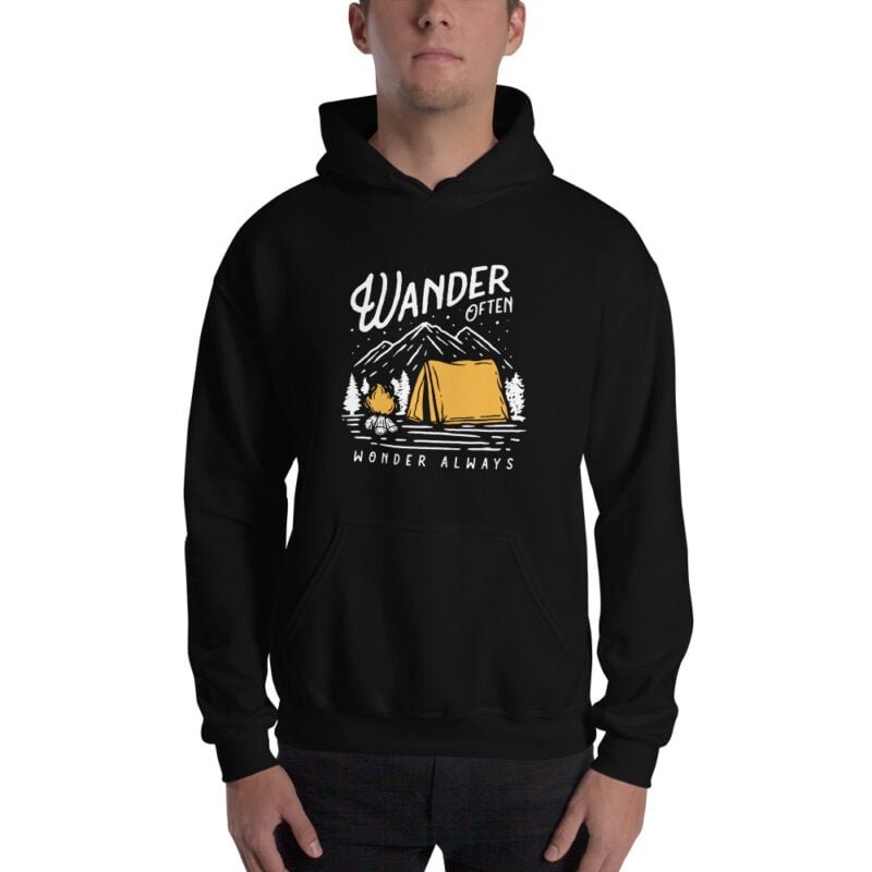 Wander Often, Wonder Always - Unisex Hoodie - Image 12