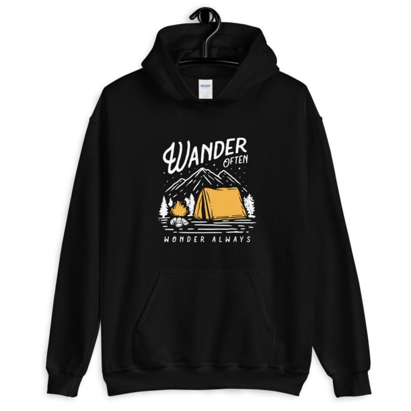 Wander Often, Wonder Always - Unisex Hoodie - Image 7