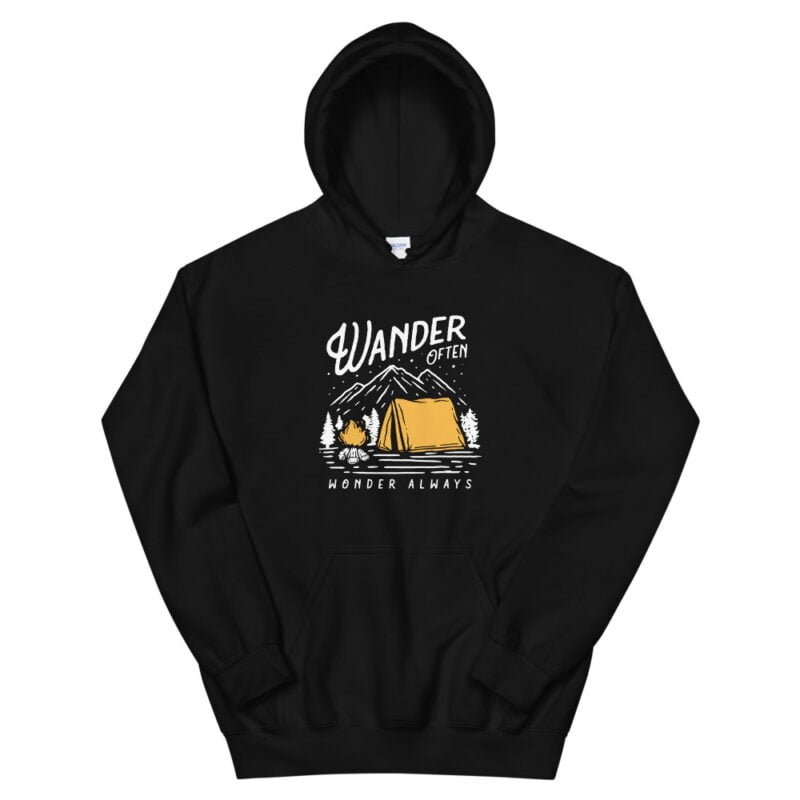 Wander Often, Wonder Always - Unisex Hoodie - Image 9